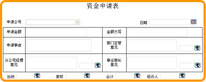 销售管理-oa资金申请审批