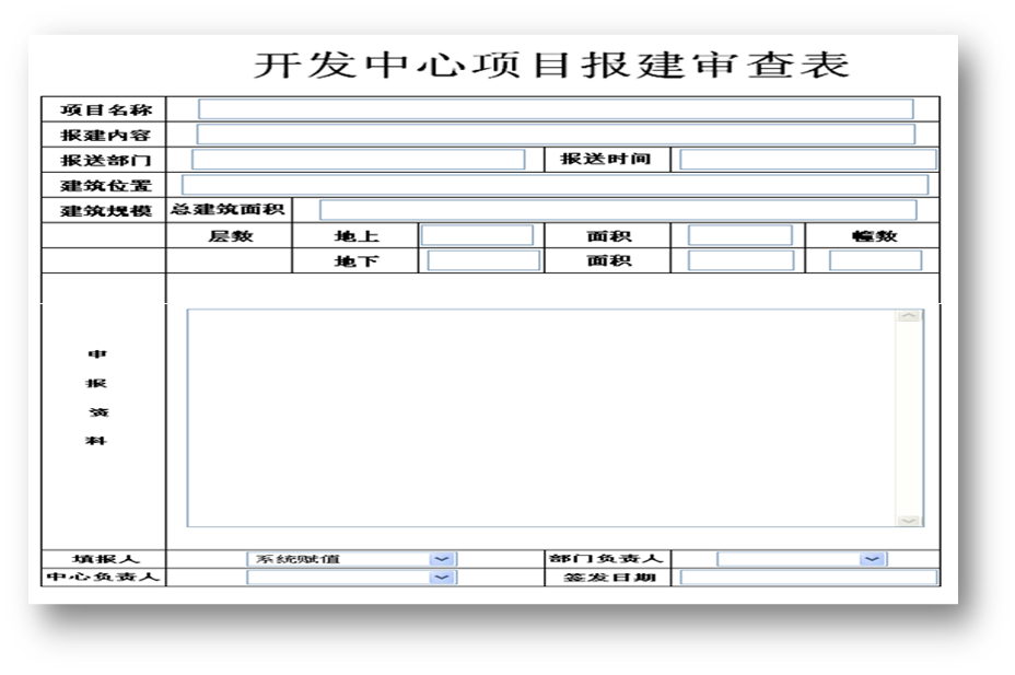 OA项目审批管理